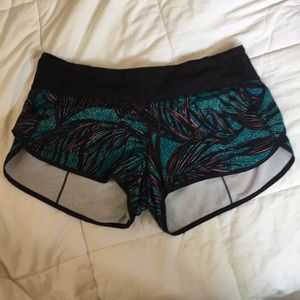 Lululemon Speed Shorts